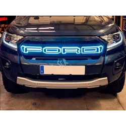 Parrilla frontal "FORD" XTREME LED Ranger 2016-2019 SER 4X4