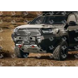 Parachoques Hilux 2021- (inc. Invincible) c/parrilla RIVAL SER 4X4