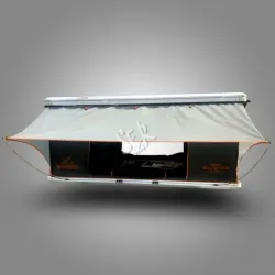 Tienda Techo ALUMINIO "BULLFACE" RISANI (BLANCA / NEGRA) SER4X4