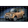 Estribos Laterales Plataforma Acero - Suzuki Jimny 1998 - 2005 |SER4X4