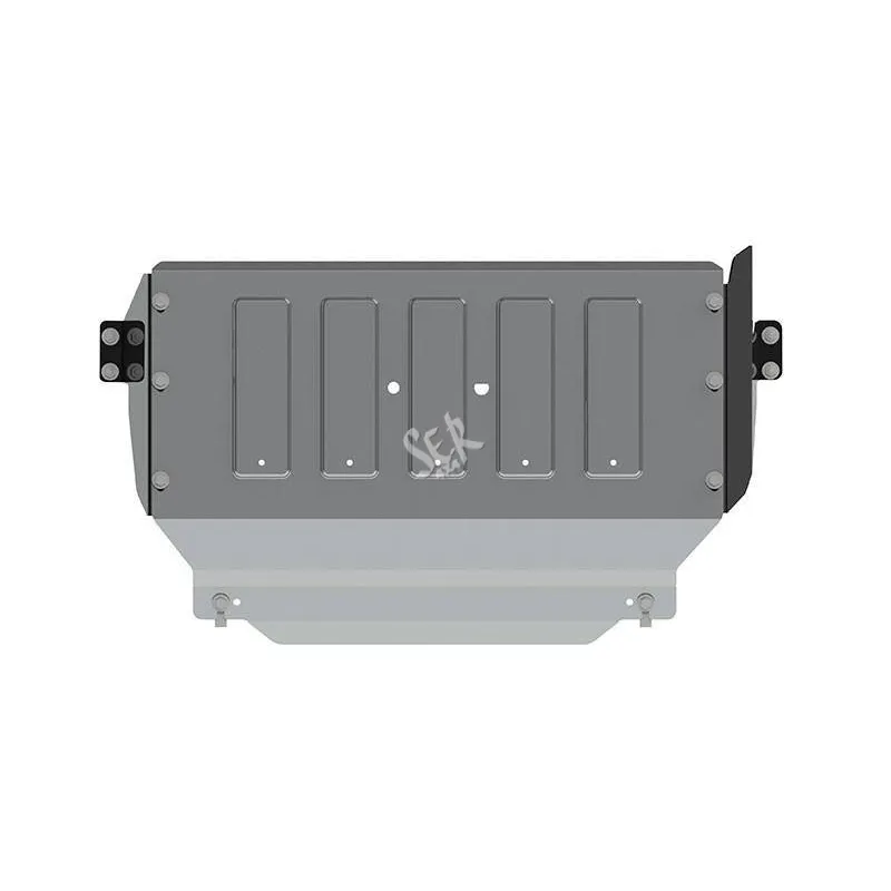 Protección Cárter+Caja Cambios Aluminio 4 mm-Ford Transit 2014-|SER4X4