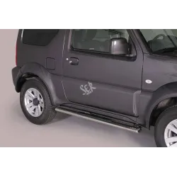 Estribos Laterales Ovalados C/ Pisantes-Suzuki Jimny desde 2003|SER4X4