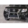 Defensa Delantera Inox. Ø 63 mm con grabación-Nissan Pathfinder 2010-