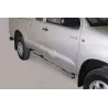 Estribos Laterales en Tubo Inoxidable Ovalado-Toyota Hilux Revo 2016- 